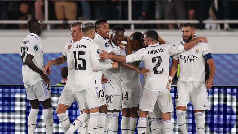 Реал Мадрид 1:0 Айнтрахт (Франкфурт), Алаба откри резултата