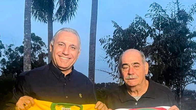 Стоичков се срещна с още една бразилска легенда