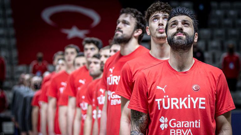 Мъжкият национален отбор на Турция по баскетбол продължава подготовката си