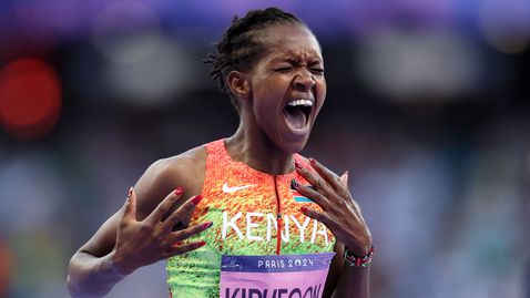 Кипиегон сътвори история в Париж - първата с три олимпийски титли на 1500 м