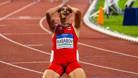 Страхотен Християн Касабов с нов национален рекорд и европейско сребро