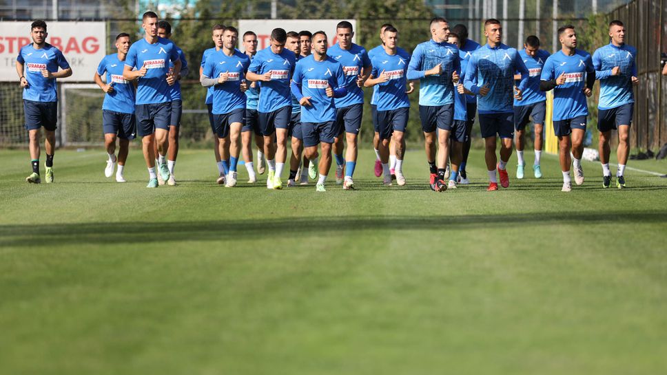 Тренировка на Левски