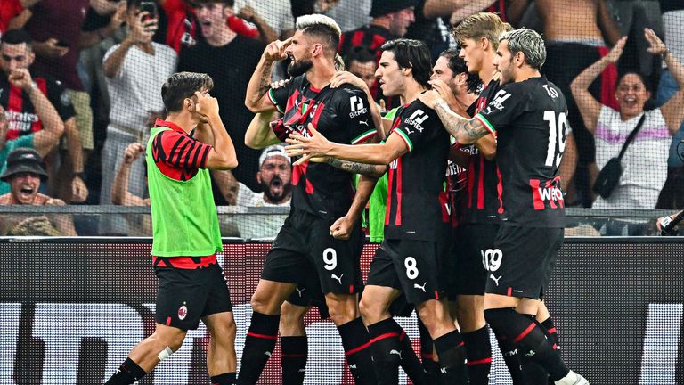 Милан пребори Сампдория въпреки изгонването на звездата на "росонерите"