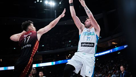  Страхотен Дончич изстреля Словения на четвъртфинал 