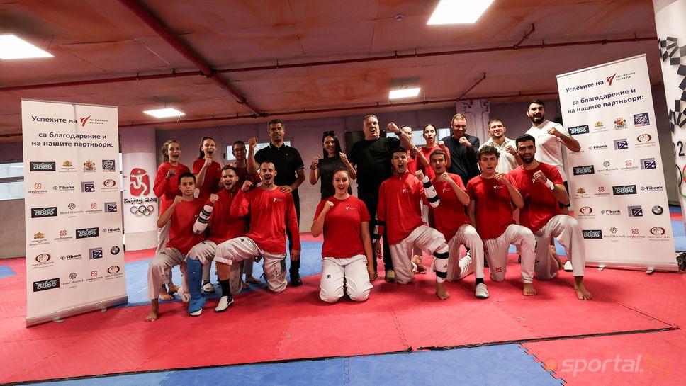 Националния отбор по таекуондо тренира с олимпийския шампион Хади Саеи