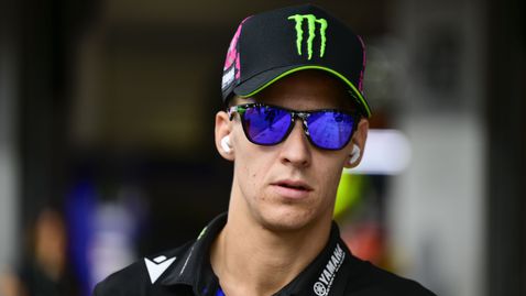 Какво време постигна Куартараро в първия си тест с V4 мотора на Ямаха