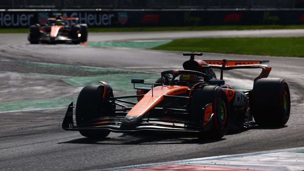 Лидерът в генералното класиране във Формула 1 Оскар Пиастри отново