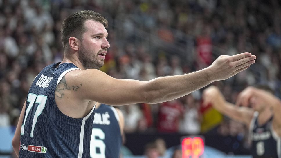 Звездата на националния отбор на Словения Лука Дончич коментира поражението