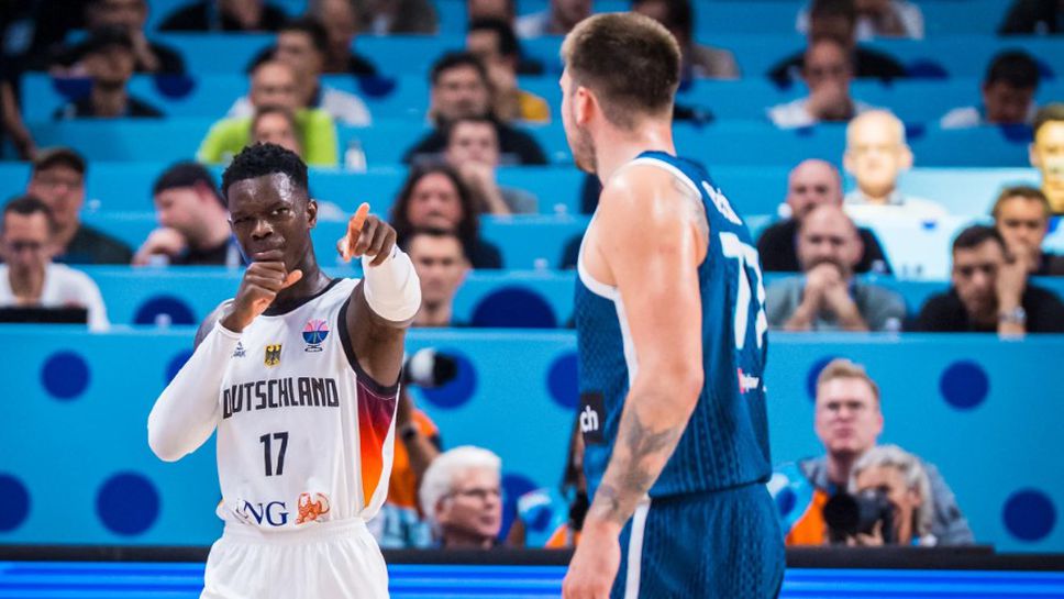 Магията на Дончич не помогна на Словения срещу германската машина