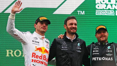 Ботас спечели под дъжда в Турция, но Верстапен е новият лидер във Формула 1