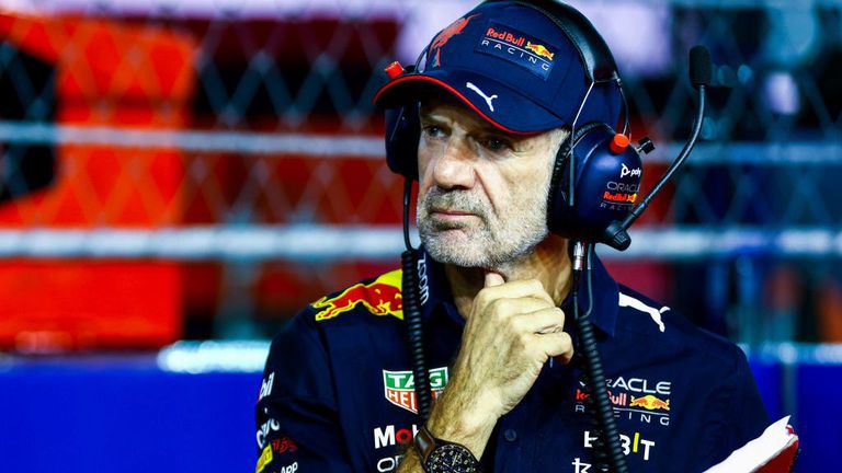 Главният конструктор на Ред Бул Ейдриън Нюи има огромен принос