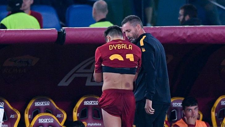 Зведата на Рома Пауло Дибала ще бъде извън терените между
