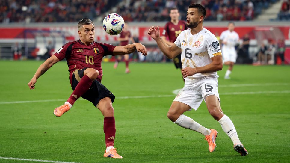 Северна Македония оцеля в Белгия и запази лидерството си в група "J"