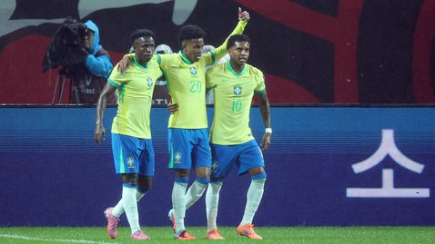 Бразилия започна подготовката си за Мондиал 2026 с погром над Южна Корея