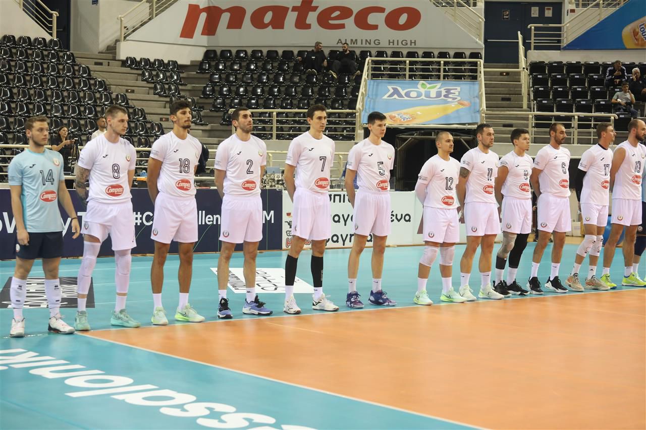 Монтана не можа да се противопостави на ПАОК в "Чалъндж къп" в Солун 🏐