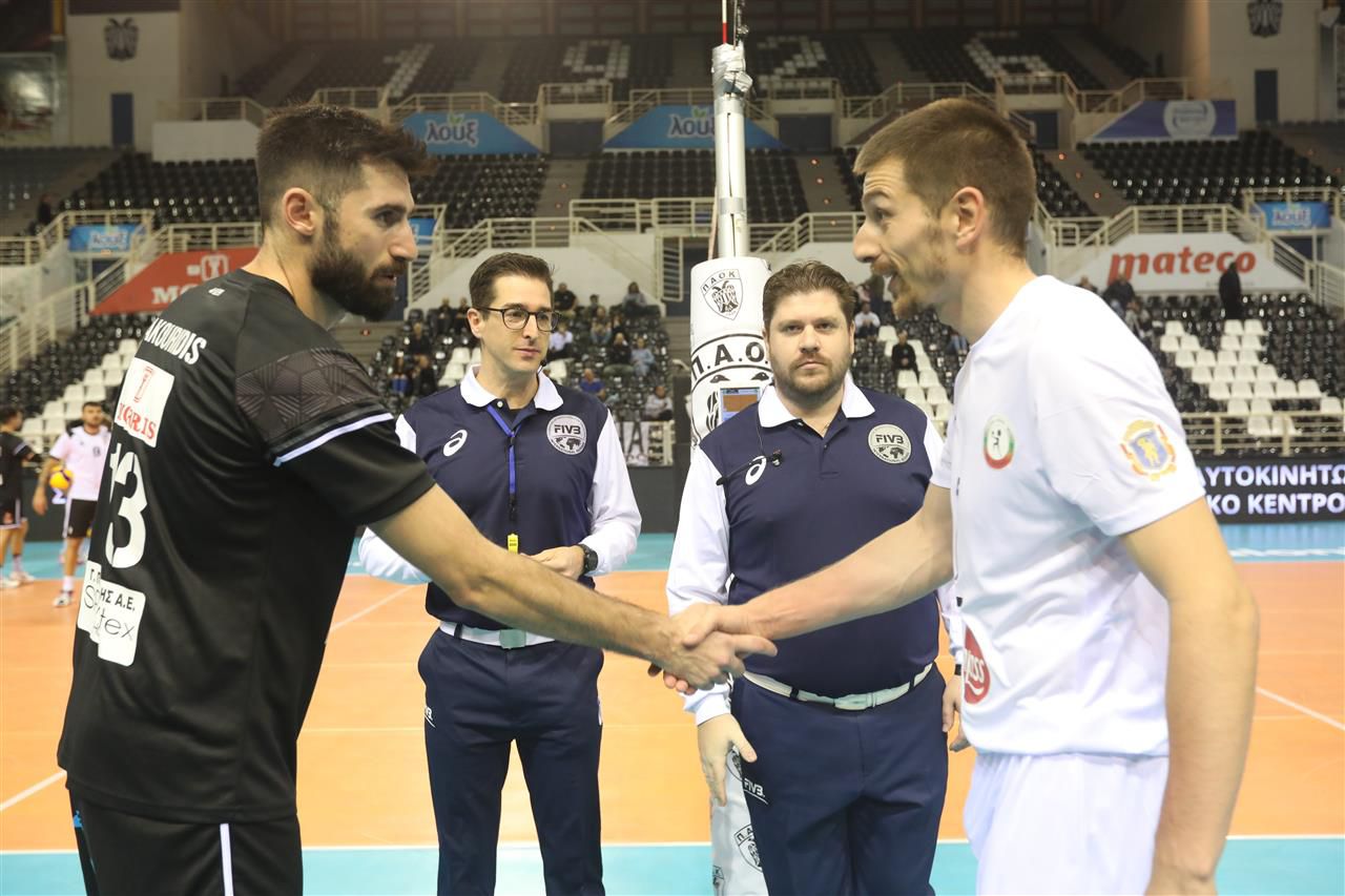 Монтана не можа да се противопостави на ПАОК в "Чалъндж къп" в Солун 🏐