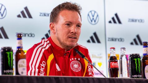 Нагелсман коментира ситуациите на Шлотербек, Сане, Виртц, Карл и Тер Стеген