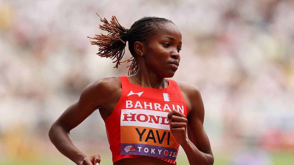 Олимпийската шампионка на 3000 метра с препятствия Уинфред Яви от