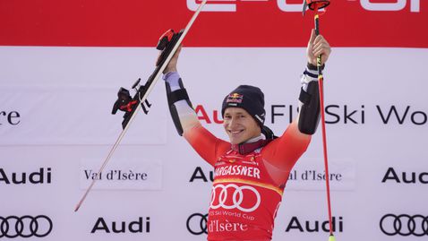  Одермат завоюва гигантския слалом във Вал Д'Изер 