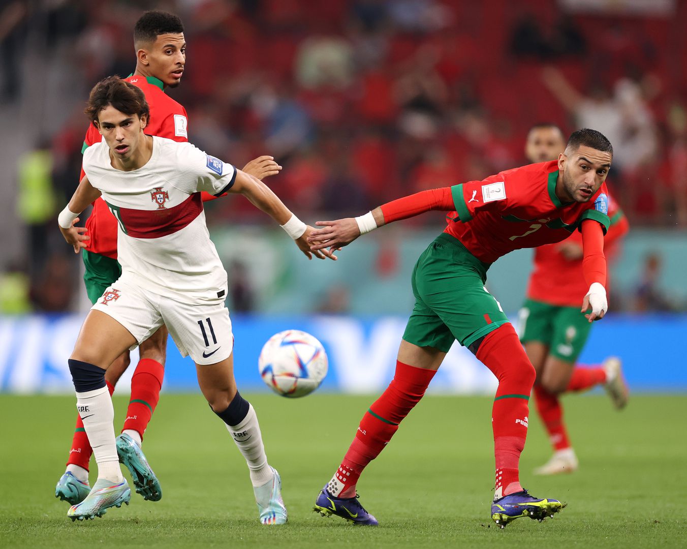 Мароко 1:0 Португалия, 1/4-финал на Мондиал 2022
