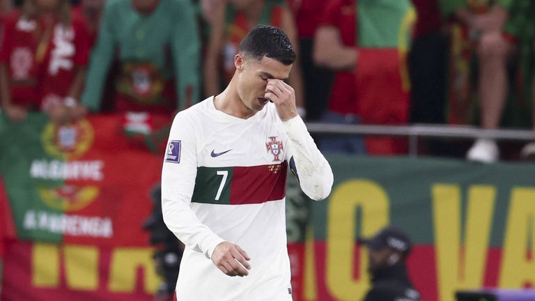 Звездата на Португалия Кристиано Роналдо най-вероятон изигра последния си мач