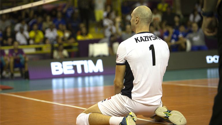 Българската волейболна звезда Матей Казийски и неговият Итас (Тренто) излизат срещу е