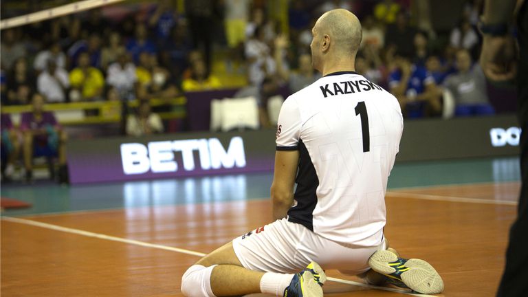 Българската волейболна звезда Матей Казийски бе отличен за Най добър диагонал