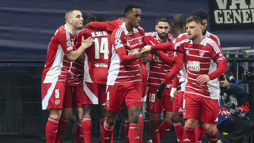 Брест разби Ница в първата си победа за сезона