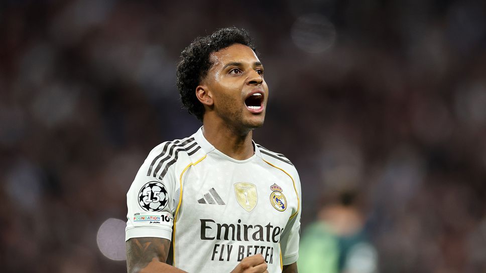 Реал М 1:0 Ман Сити, попадение на Родриго