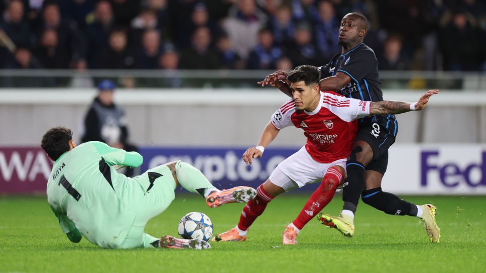 Брюж 0:0 Арсенал