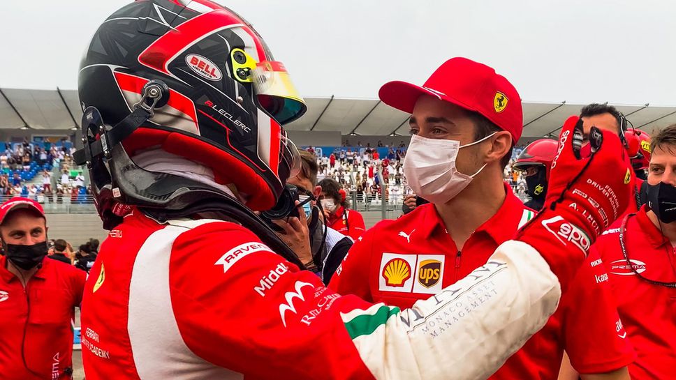 Малкият брат на Шарл Леклер ще кара във Формула 3 и през 2022 година