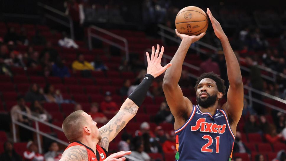 Джоел Ембийд с нови рекорди при победа  на Филаделфия