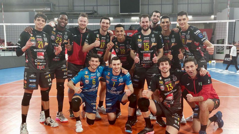 Алекс Николов и Лубе на 1/4-финал в Шампионска лига