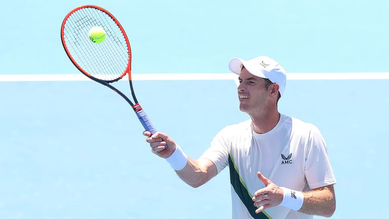 Петкратният финалист на Australian Open Анди Мъри Великобритания записа първи