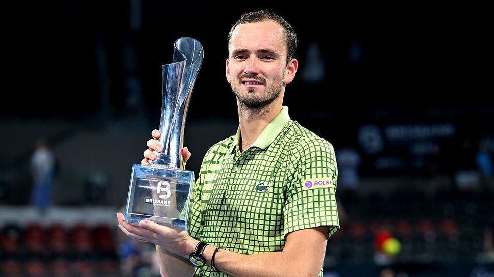 Поставеният под номер 1 Даниил Медведев спечели титлата на сингъл
