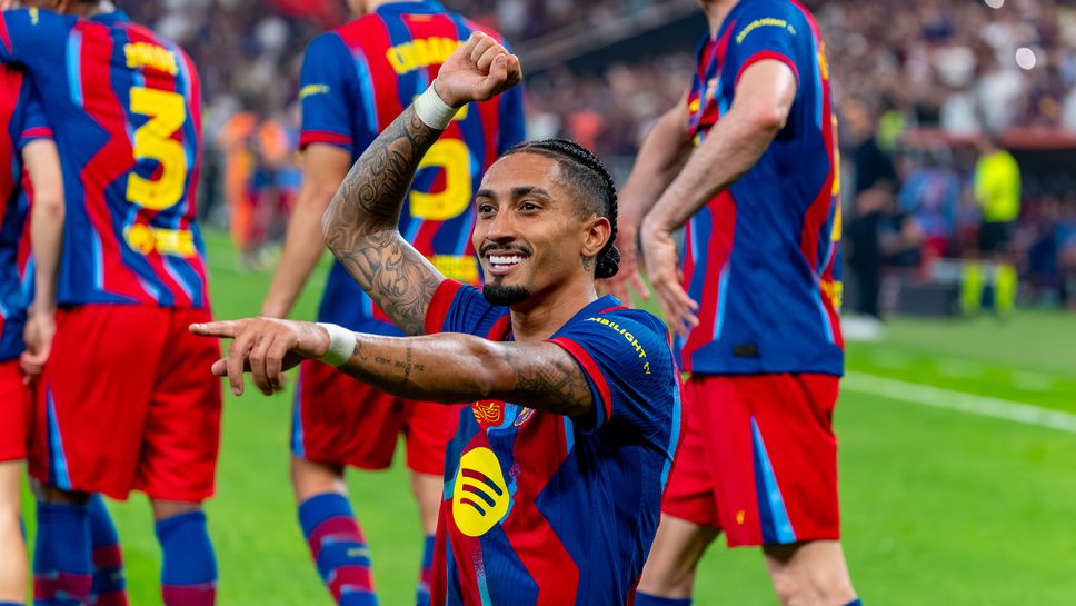 Барселона 3:2 Реал Мадрид, Рафиня вкарва втория си гол в мача, Мбапе се появи в игра