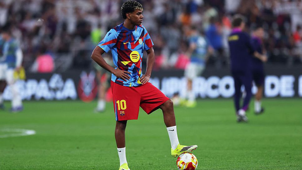 Съставите на Барселона и Реал Мадрид, Ямал и Левандовски започват за каталунците, Мбапе е на пейката