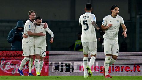 Лацио преодоля съпротивата на Верона чрез късен автогол