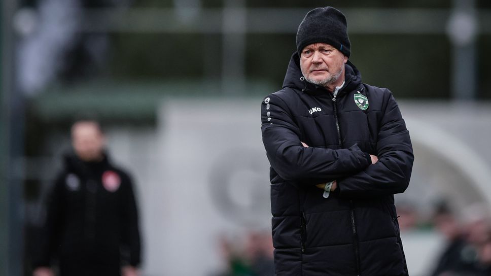 Старши треньорът на Лудогорец Пер Матиас Хьогмо говори след първата