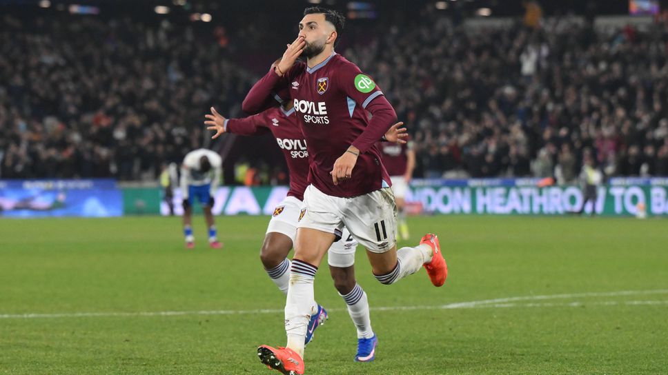 Уест Хам преодоля много трудно третия кръг на ФА Къп