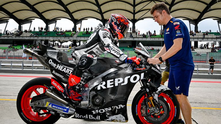 Марк Маркес започна предсезонните тестове в MotoGP за 2023 година