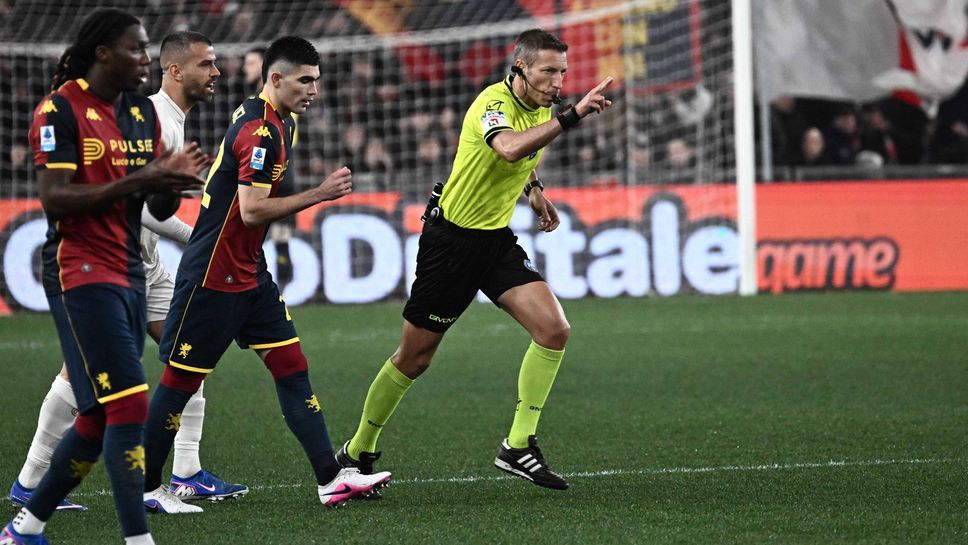 От Дженоа публикуваха изявление в което приветстваха признанието на съдийската