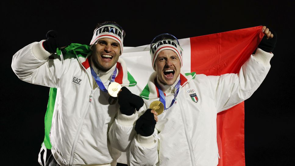 Италианците Емануел Ридер и Симон Кайнцвалднер спечелиха олимпийската титла на