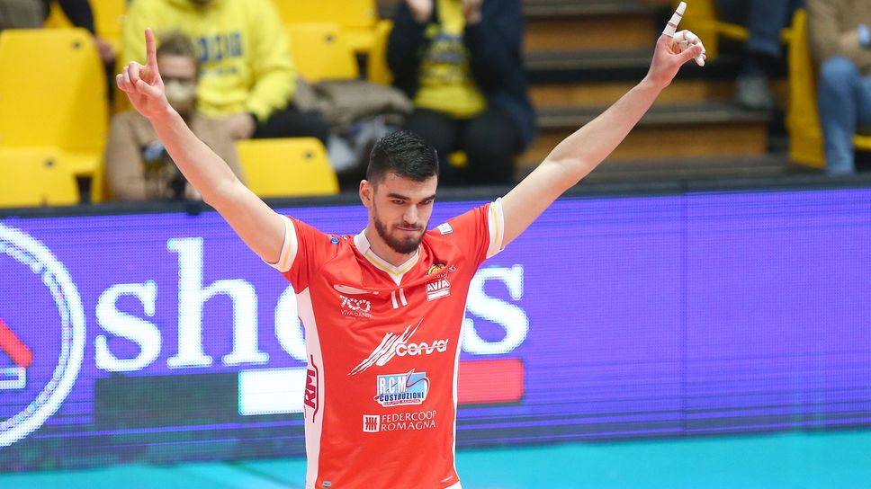 Димитър Димитров най-резултатен при загуба на Равена