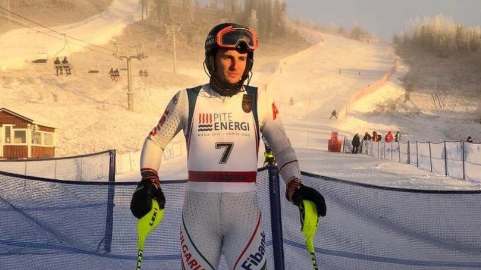 Камен Златков е 12-ти във втория слалом за ЕК в Леви