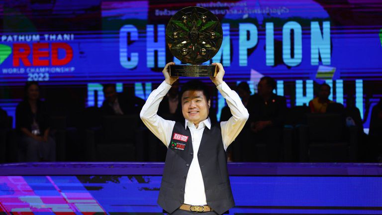 Най-успешният азиатски майстор на щеката в историята Динг Дзюнхуей спечели