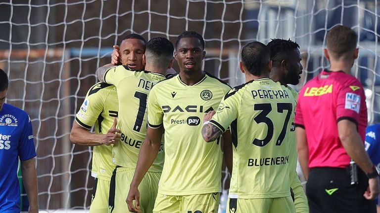 Отборът на Удинезе постигна минимален успех с 1 0 като гост