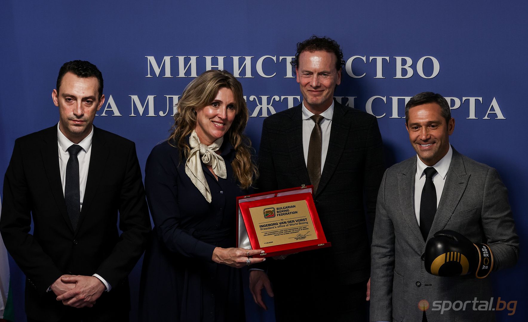 Борис ван дер Ворс на среща с Красимир Инински и министър Иван Пешев