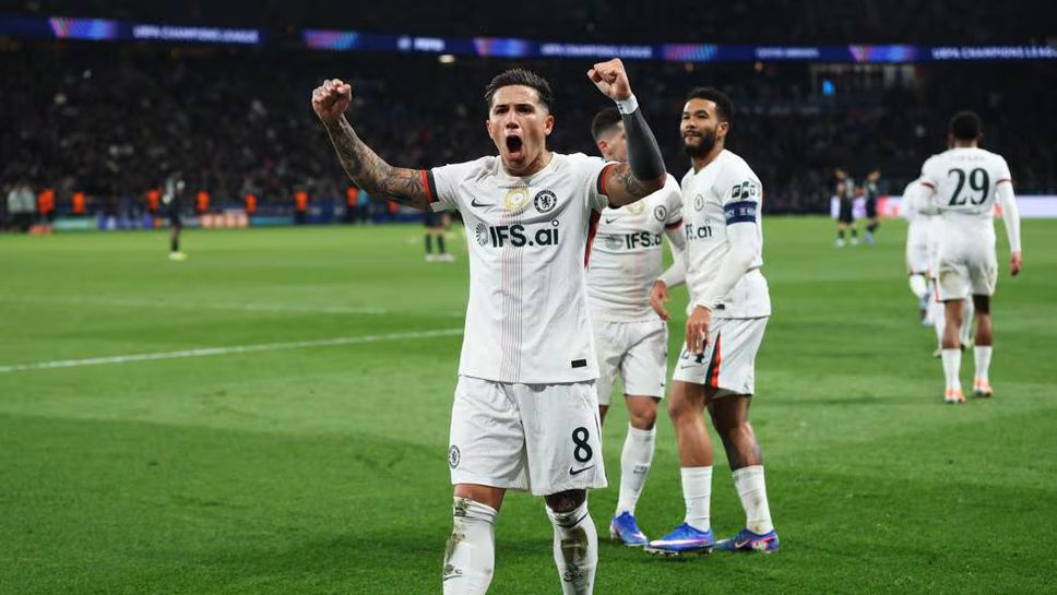 Пари Сен Жермен 3:2 Челси, гол на Витиня