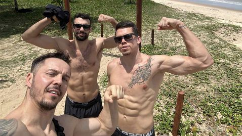 Димитър Калчев и Димитър Механджийски тренират здраво в Бразилия